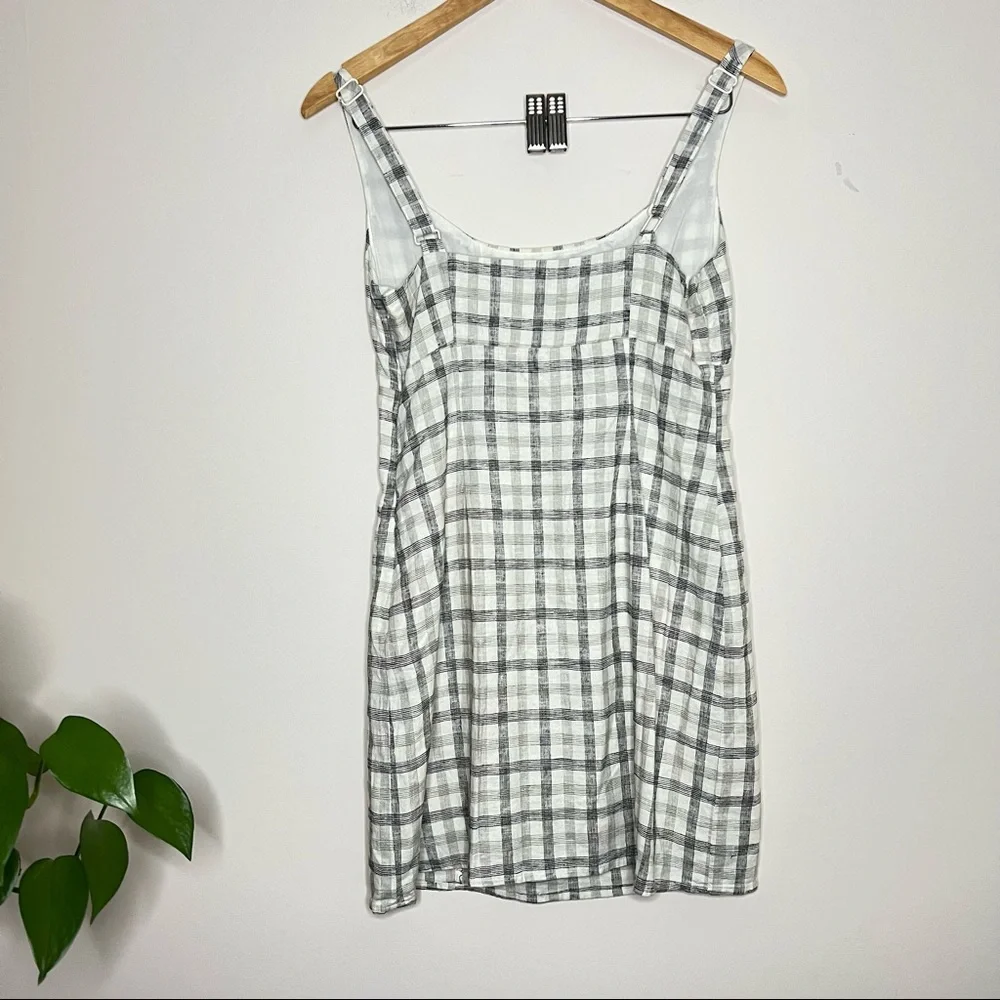 Urban Outfitters Checkered Print Dress Size Medium - Picture 2 of 6